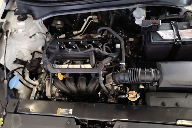 Used Kia K2 2017 Sedan 1.4L Automatic GLS Engine Bay