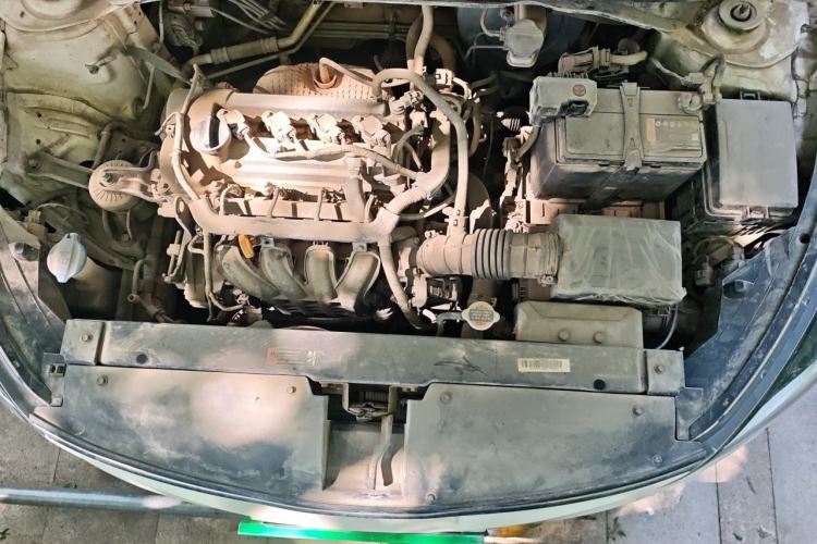 Used Kia K2 2017 Sedan 1.4L Manual Transmission GLS Engine Bay