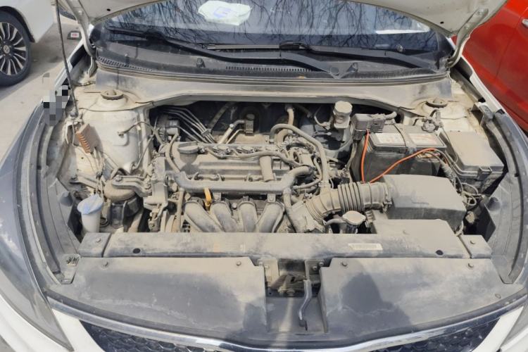 Used Kia K2 2017 Sedan 1.4L Manual Transmission GLS Engine Bay