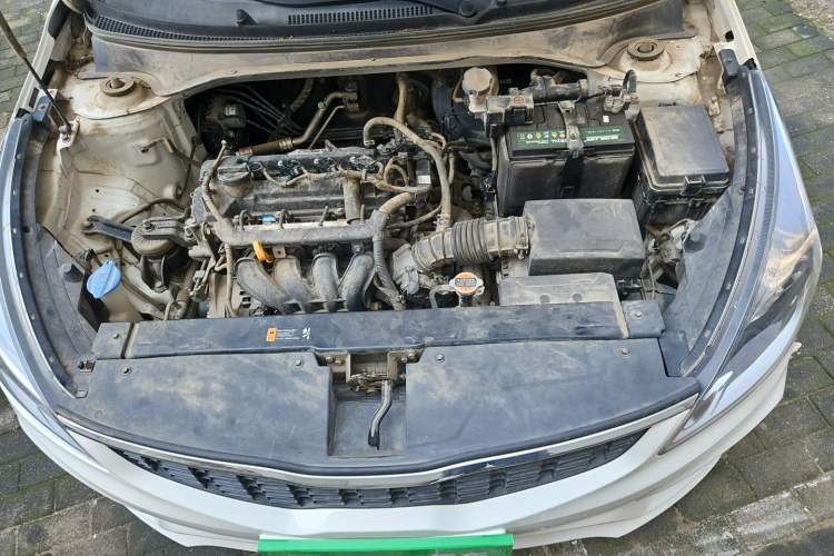 Used Kia K2 2017 Sedan 1.4L Automatic GLS Engine Bay