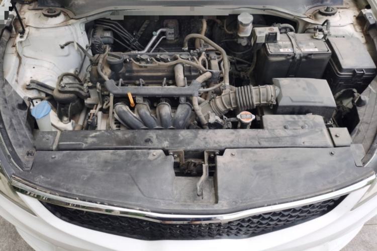 Used Kia K2 2017 Sedan 1.4L Manual Transmission GLS Engine Bay