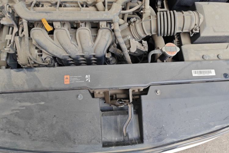 Used Kia K2 2017 Sedan 1.4L Manual Transmission GLS Engine Bay