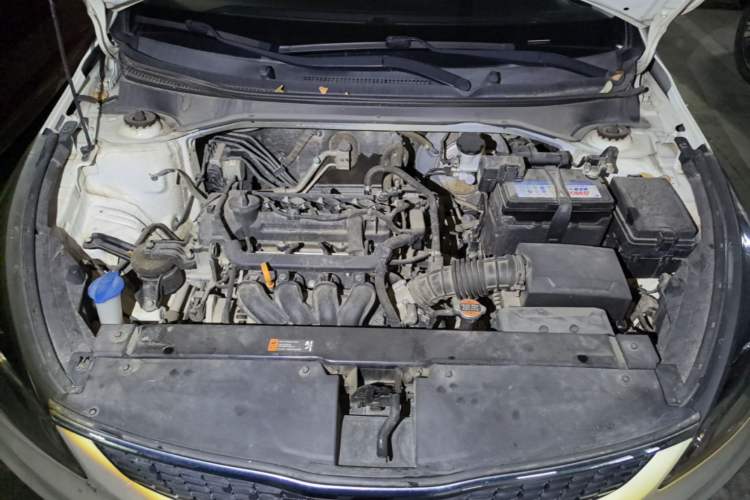 Used Kia K2 2017 Sedan 1.4L Automatic Transmission 15th Anniversary Special Edition GLS Engine Bay