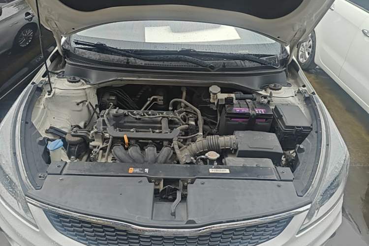 Used Kia K2 2017 Sedan 1.4L Automatic GLS Engine Bay