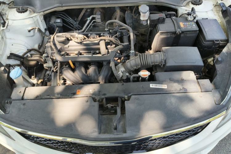 Used Kia K2 2017 Sedan 1.4L Manual Transmission GLS Engine Bay