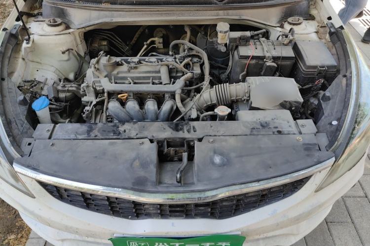 Used Kia K2 2017 Sedan 1.4L Manual Transmission GLS Engine Bay