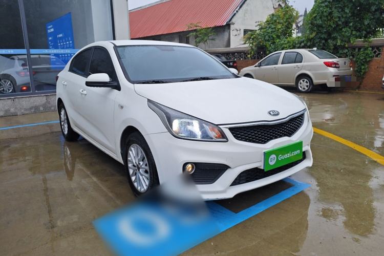 Used Kia K2 2017 Sedan 1.4L Manual Transmission GLS Exterior 1