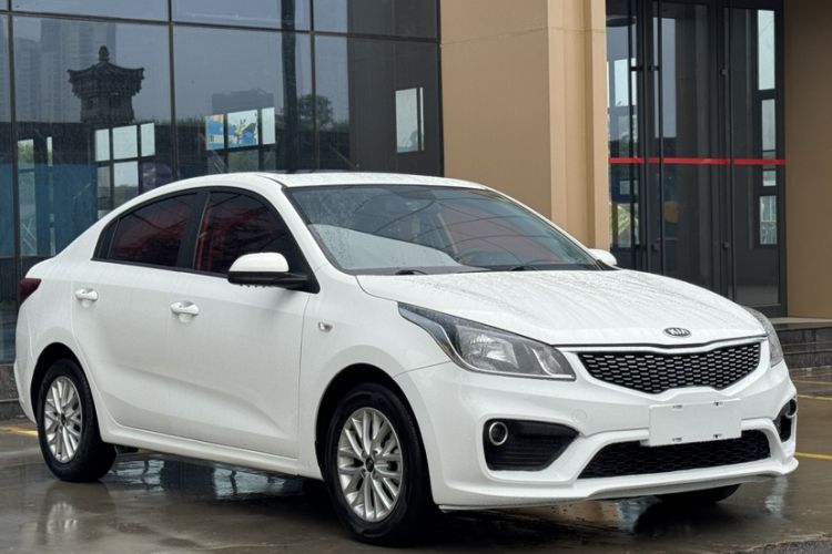 Used Kia K2 2017 Sedan 1.4L Automatic Transmission 15th Anniversary Special Edition GLS Exterior 1
