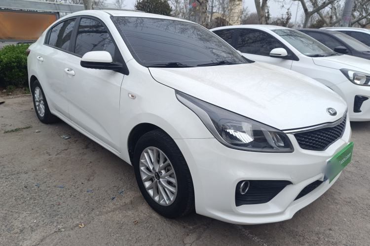 Used Kia K2 2017 Sedan 1.4L Manual Transmission GLS Exterior 1