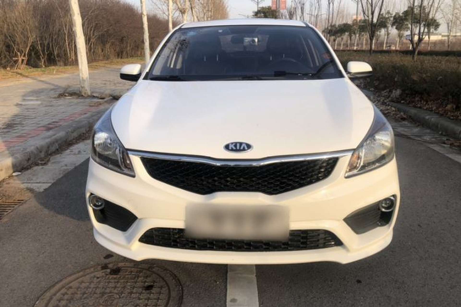 Used Kia K2 2017 Sedan 1.4L Manual Transmission GLS Exterior 1