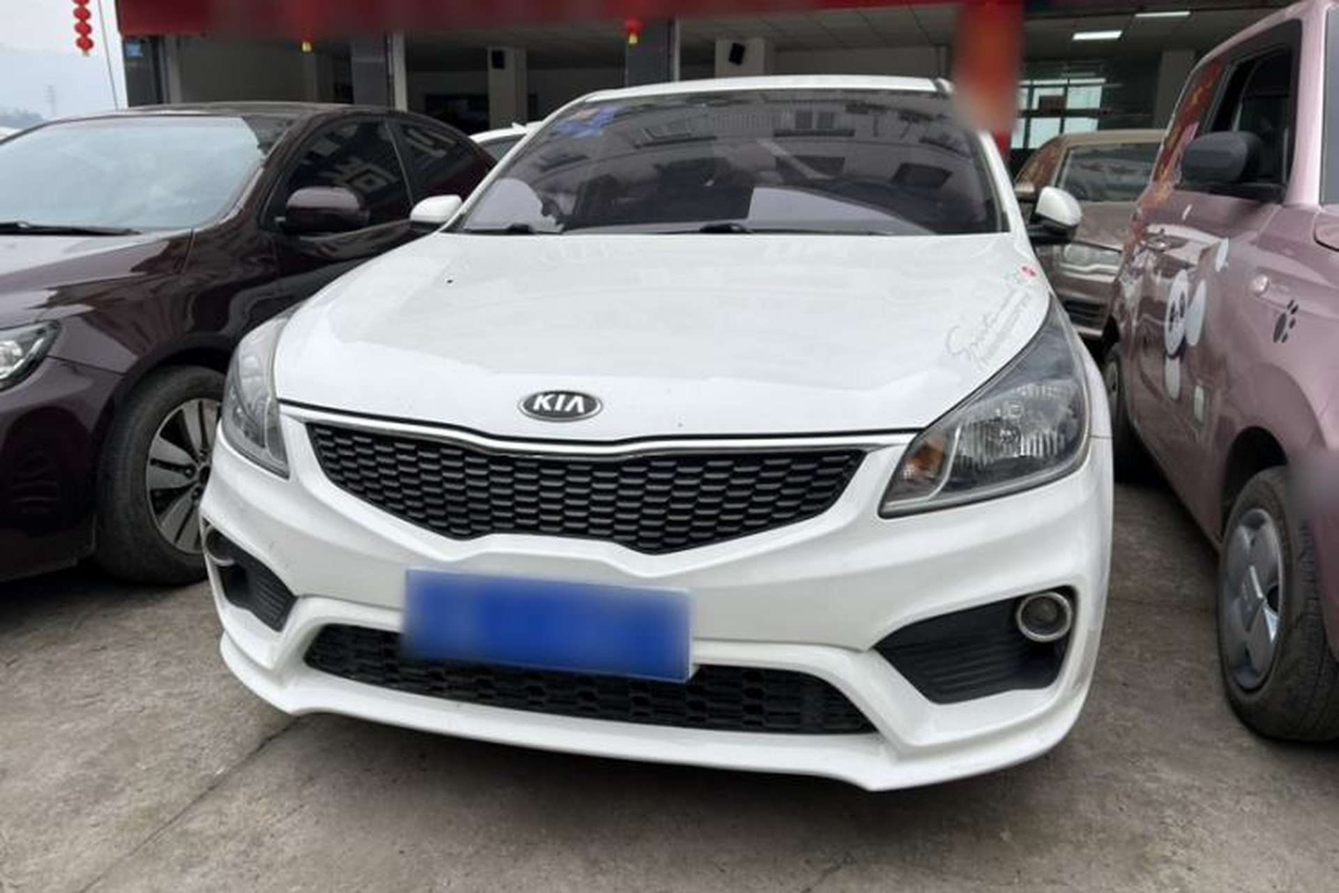 Used Kia K2 2017 Sedan 1.4L Automatic GLS Exterior 1