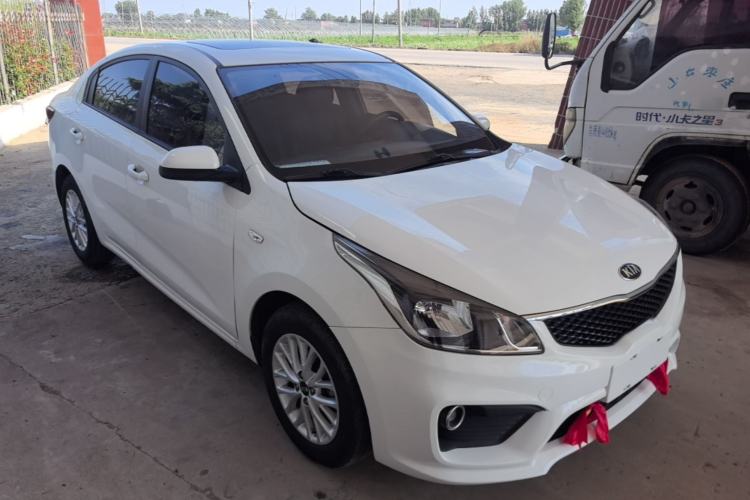 Used Kia K2 2017 Sedan 1.4L Manual Transmission 15th Anniversary Special Edition GLS Exterior 1