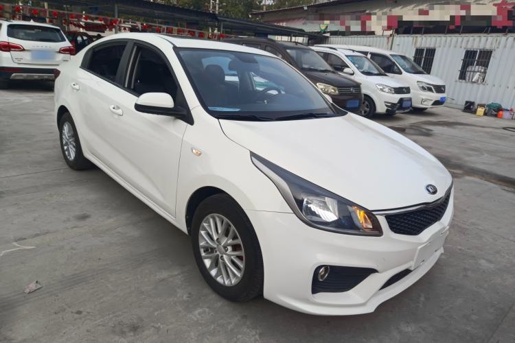 Used Kia K2 2017 Sedan 1.4L Manual Transmission GLS Exterior 1