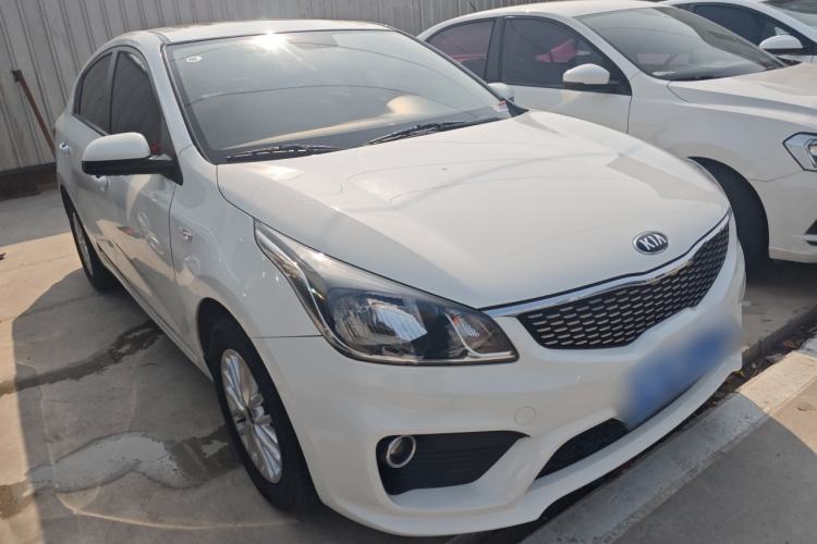Used Kia K2 2017 Sedan 1.4L Automatic Transmission 15th Anniversary Special Edition GLS Exterior 1