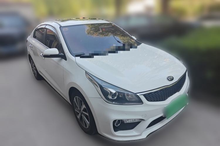 Used Kia K2 2017 Sedan 1.6L AT Premium Exterior 2