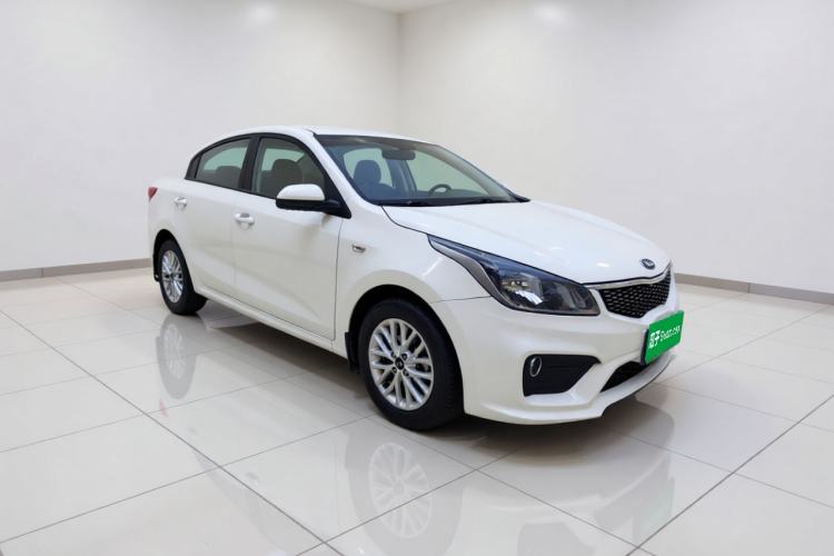 Used Kia K2 2017 Sedan 1.4L Automatic GLS Exterior 2