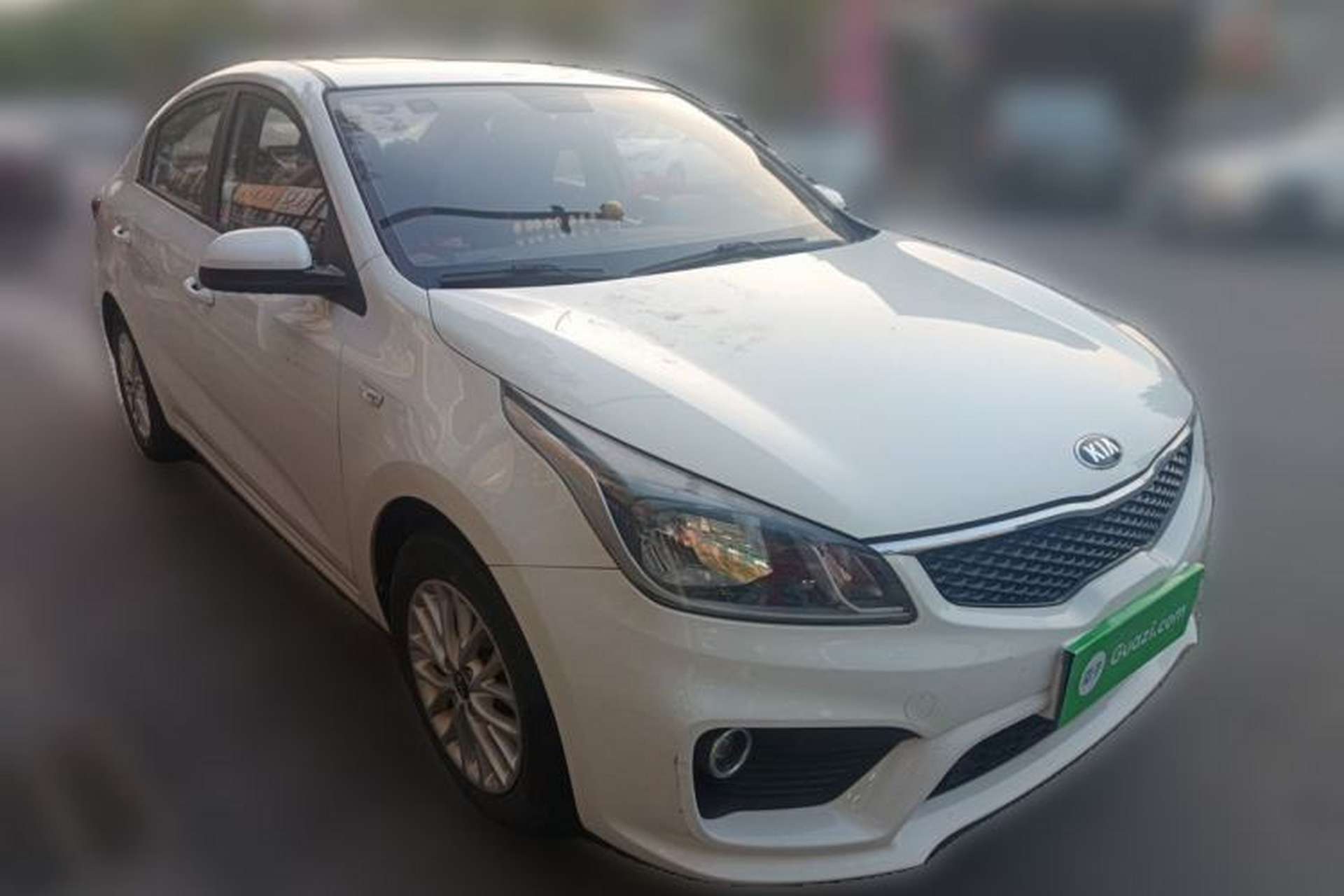 Used Kia K2 2017 Sedan 1.4L Manual Transmission GLS Exterior 2
