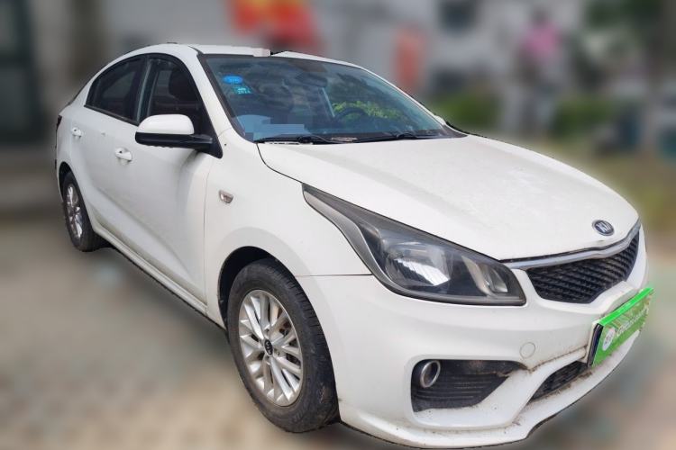 Used Kia K2 2017 Sedan 1.4L Manual Transmission GLS Exterior 2