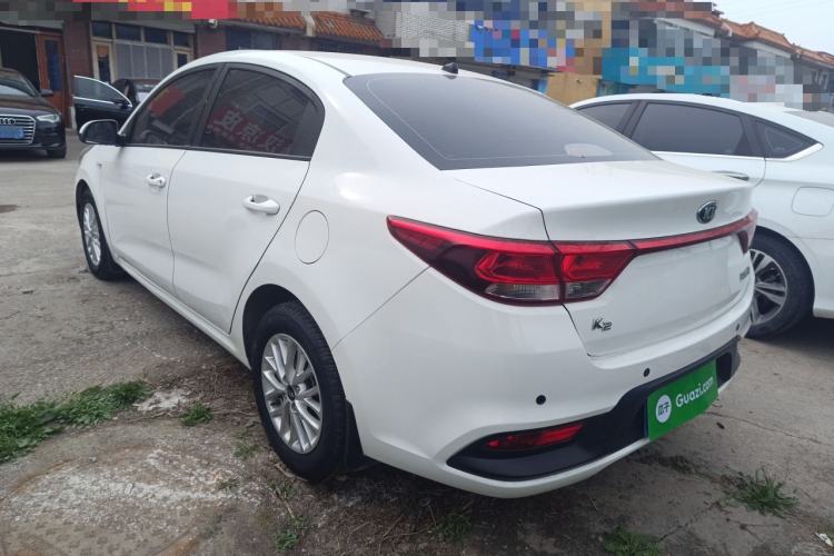 Used Kia K2 2017 Sedan 1.4L Manual Transmission GLS Exterior 2