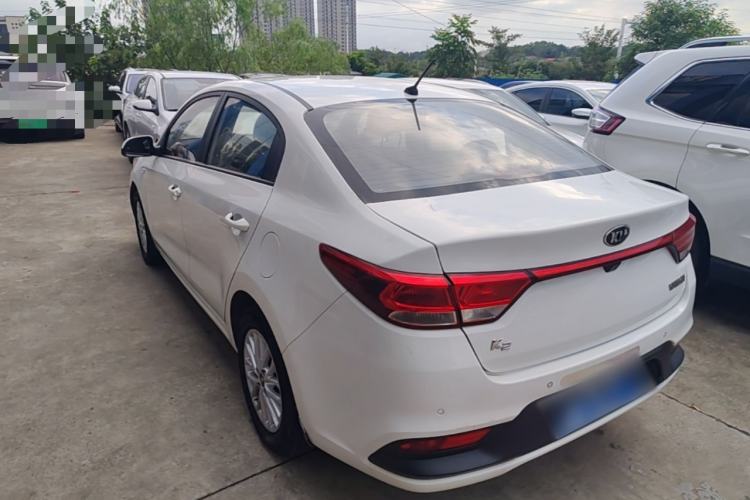 Used Kia K2 2017 Sedan 1.4L Automatic GLS Exterior 2