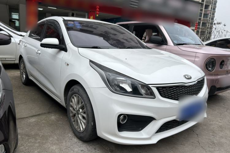 Used Kia K2 2017 Sedan 1.4L Automatic GLS Exterior 2