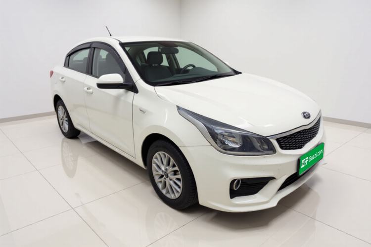 Used Kia K2 2017 Sedan 1.4L Automatic GLS Exterior 2