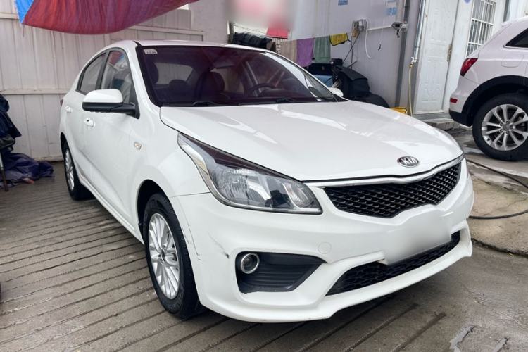 Used Kia K2 2017 Sedan 1.4L Manual Transmission 15th Anniversary Special Edition GLS Exterior 2