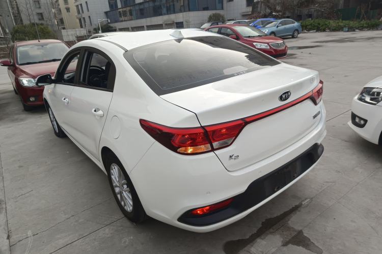 Used Kia K2 2017 Sedan 1.4L Manual Transmission GLS Exterior 2