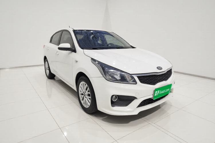 Used Kia K2 2017 Sedan 1.4L Manual Transmission GLS Exterior 2