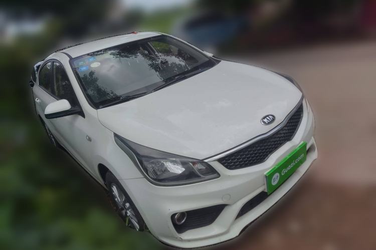 Used Kia K2 2017 Sedan 1.4L Manual Transmission GLS Exterior 2