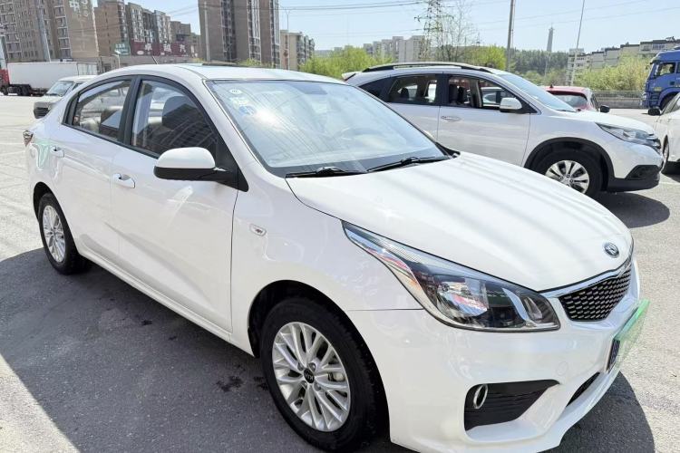 Used Kia K2 2017 Sedan 1.4L Automatic Transmission 15th Anniversary Special Edition GLS Exterior 2