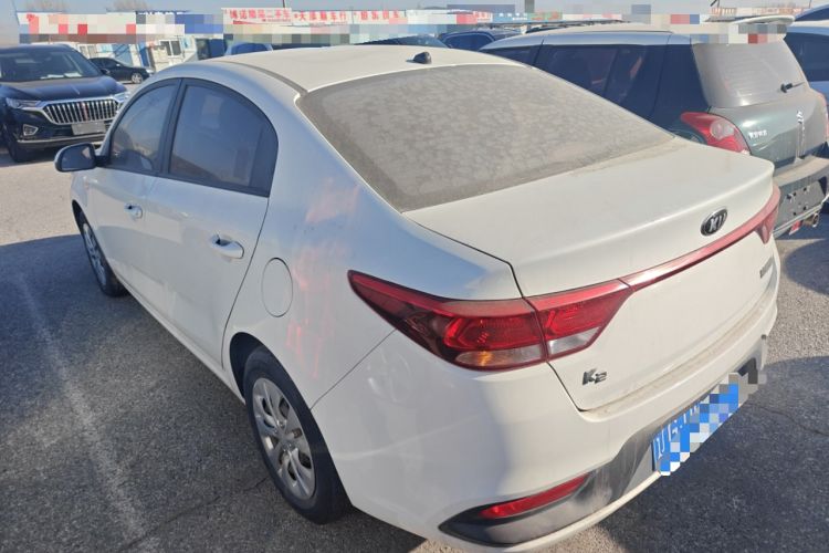 Used Kia K2 2017 Sedan 1.4L Automatic GLS Exterior 3