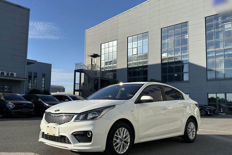 Used Kia K2 2017 Sedan 1.4L Automatic GLS Exterior 3