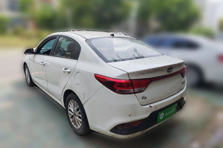 Used Kia K2 2017 Sedan 1.4L Manual Transmission GLS Exterior 3