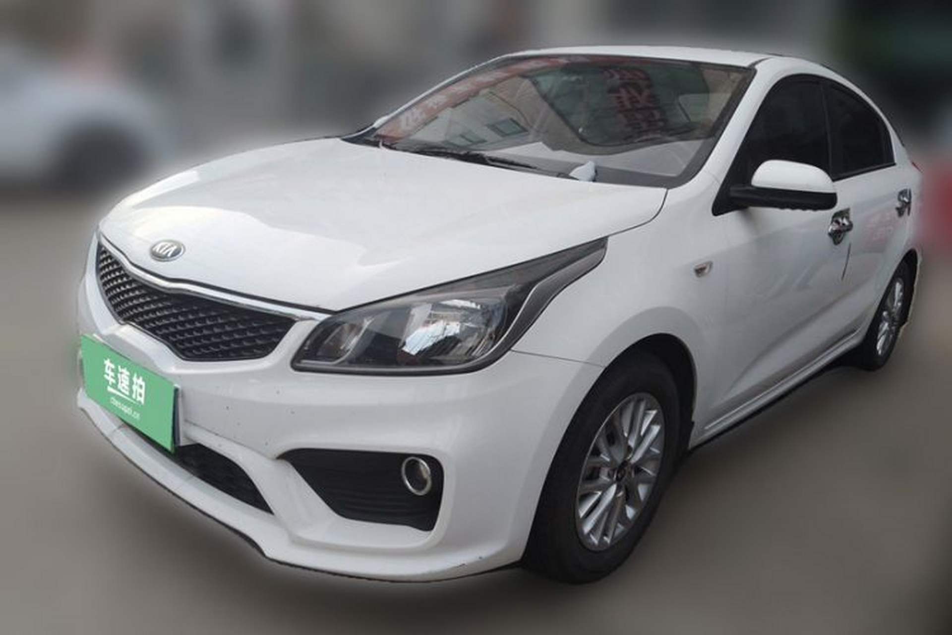 Used Kia K2 2017 Sedan 1.4L Manual Transmission GLS Exterior 3