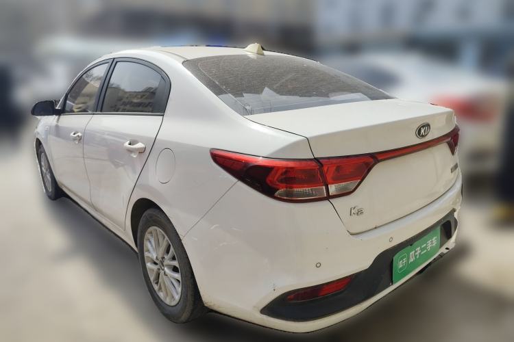 Used Kia K2 2017 Sedan 1.4L Manual Transmission GLS Exterior 3