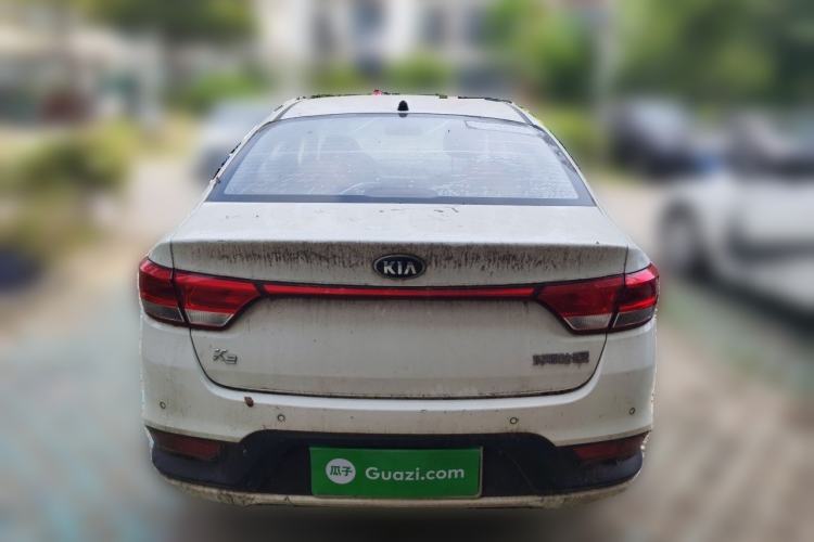 Used Kia K2 2017 Sedan 1.4L Manual Transmission GLS Exterior 4
