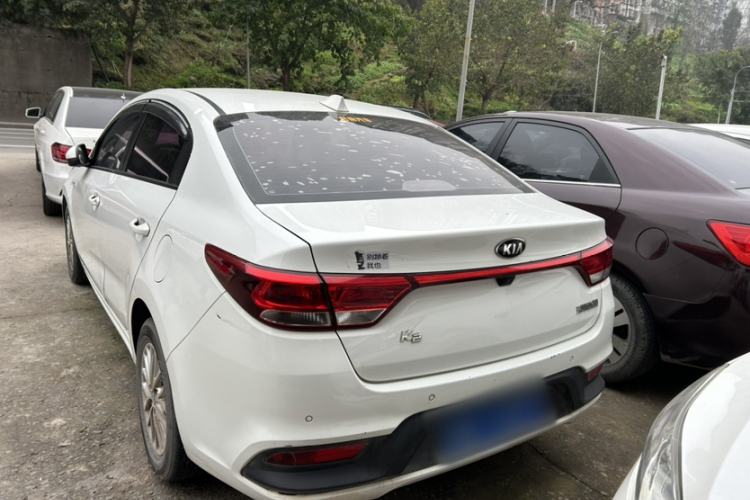 Used Kia K2 2017 Sedan 1.4L Automatic GLS Exterior 4