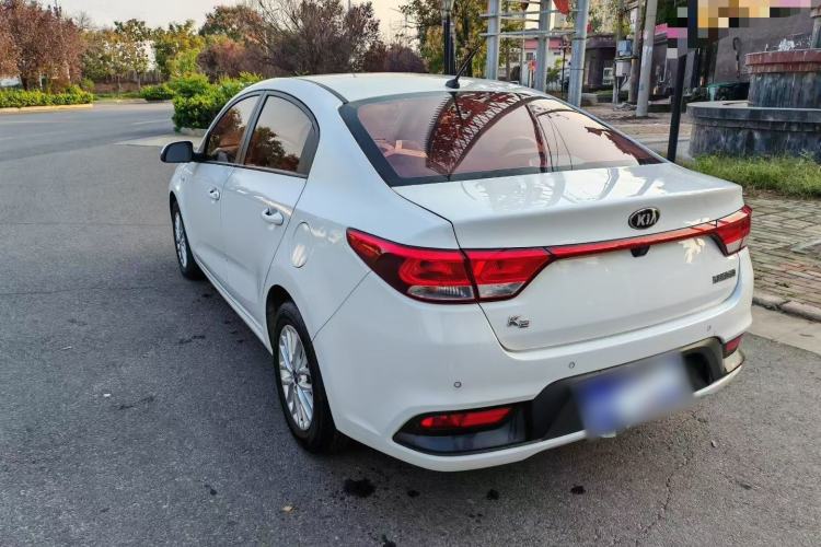 Used Kia K2 2017 Sedan 1.4L Automatic GLS Exterior 4