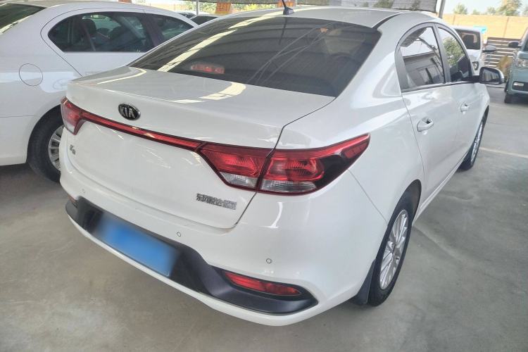 Used Kia K2 2017 Sedan 1.4L Manual Transmission GLS Exterior 4