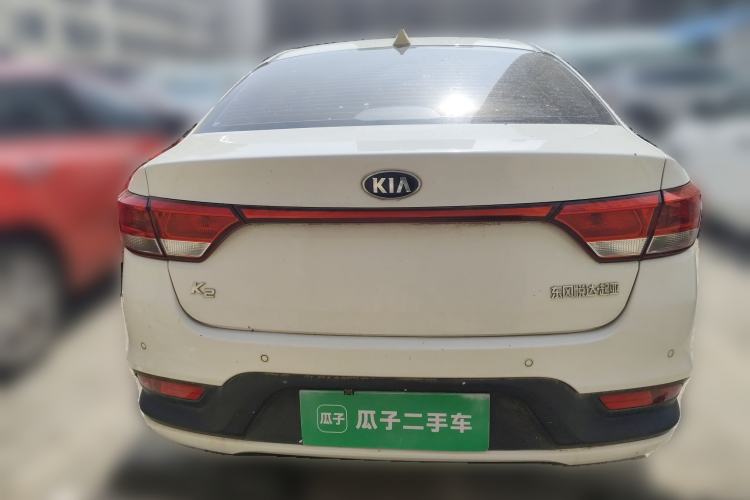 Used Kia K2 2017 Sedan 1.4L Manual Transmission GLS Exterior 4