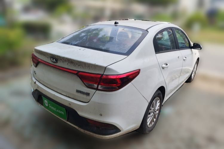 Used Kia K2 2017 Sedan 1.4L Manual Transmission GLS Exterior 5