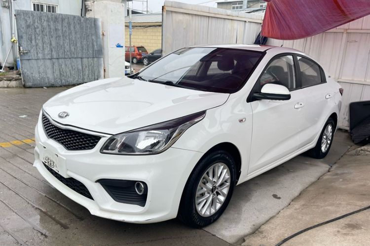 Used Kia K2 2017 Sedan 1.4L Manual Transmission 15th Anniversary Special Edition GLS Exterior 5