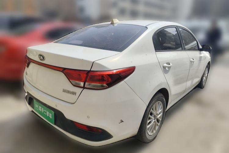 Used Kia K2 2017 Sedan 1.4L Manual Transmission GLS Exterior 5
