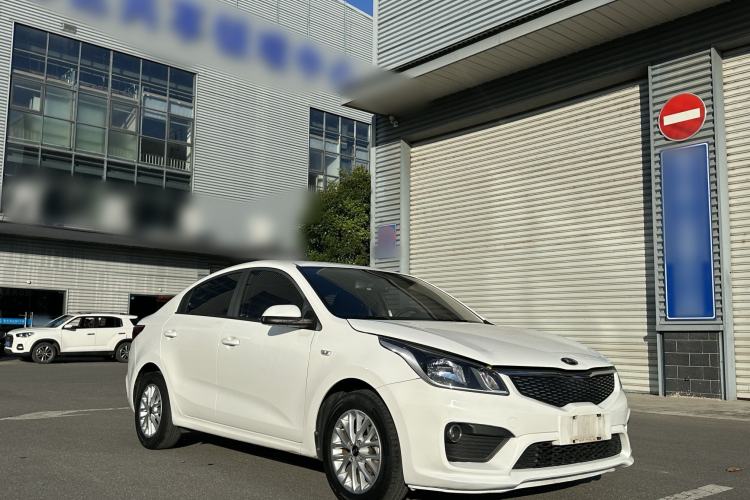 Used Kia K2 2017 Sedan 1.4L Automatic GLS Exterior 6