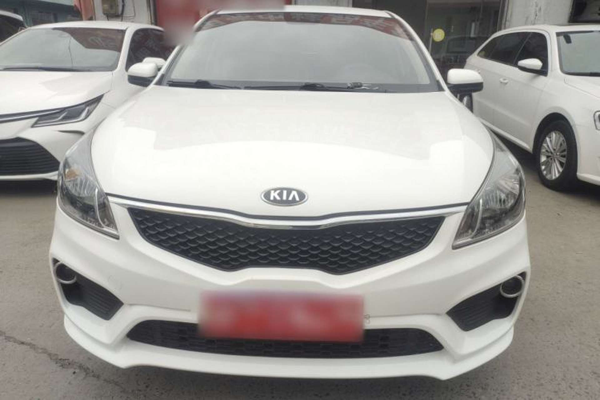 Used Kia K2 2017 Sedan 1.4L Manual Transmission 15th Anniversary Special Edition GLS Front