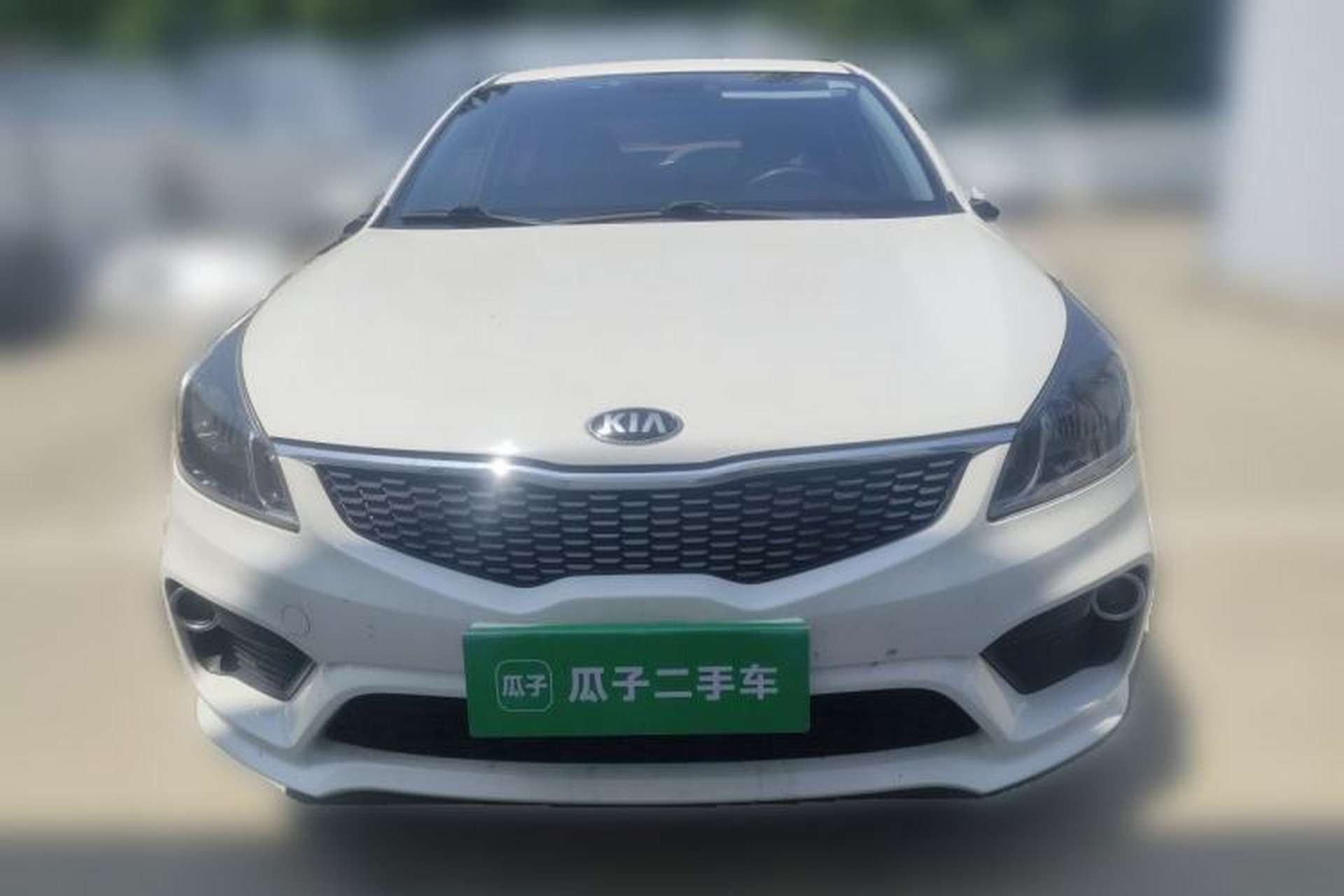 Used Kia K2 2017 Sedan 1.4L Automatic Transmission 15th Anniversary Special Edition GLS Front