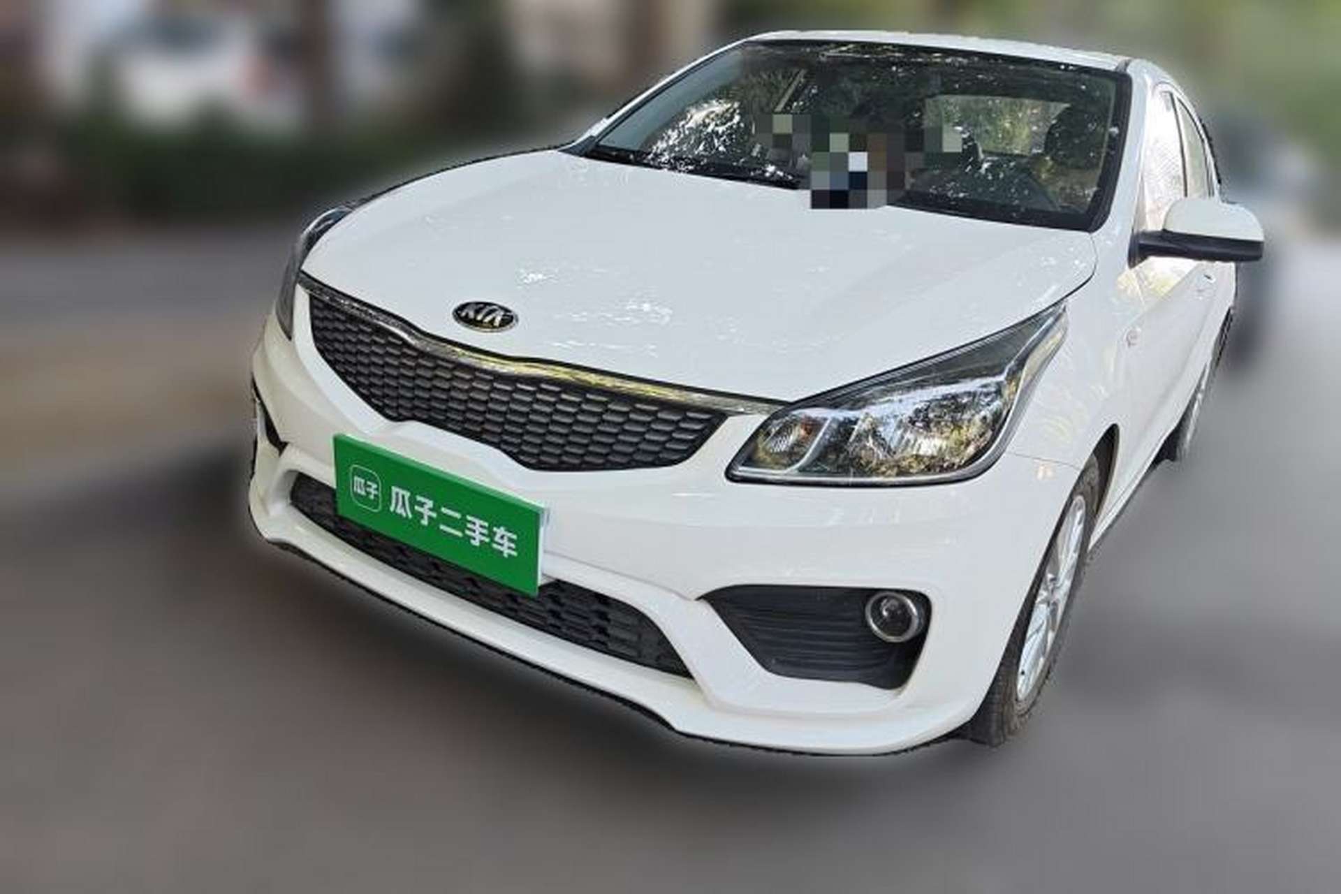 Used Kia K2 2017 Sedan 1.4L Automatic Transmission 15th Anniversary Special Edition GLS Front Left 45 Deg