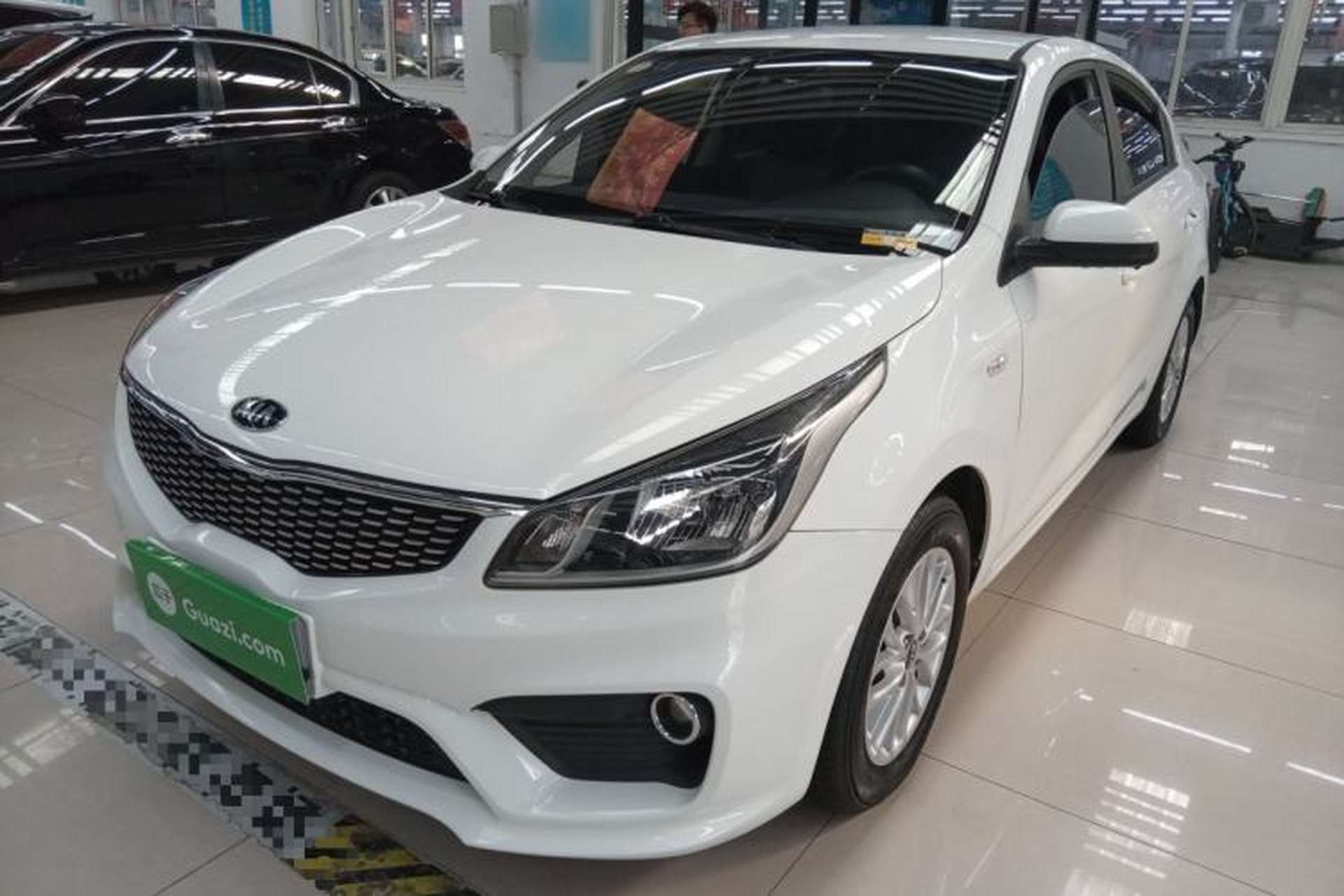 Used Kia K2 2017 Sedan 1.4L Automatic GLS Front Left 45 Deg