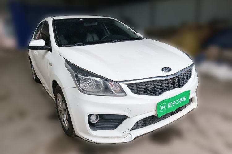 Used Kia K2 2017 Sedan 1.4L Automatic GLS Front Right 45 Deg